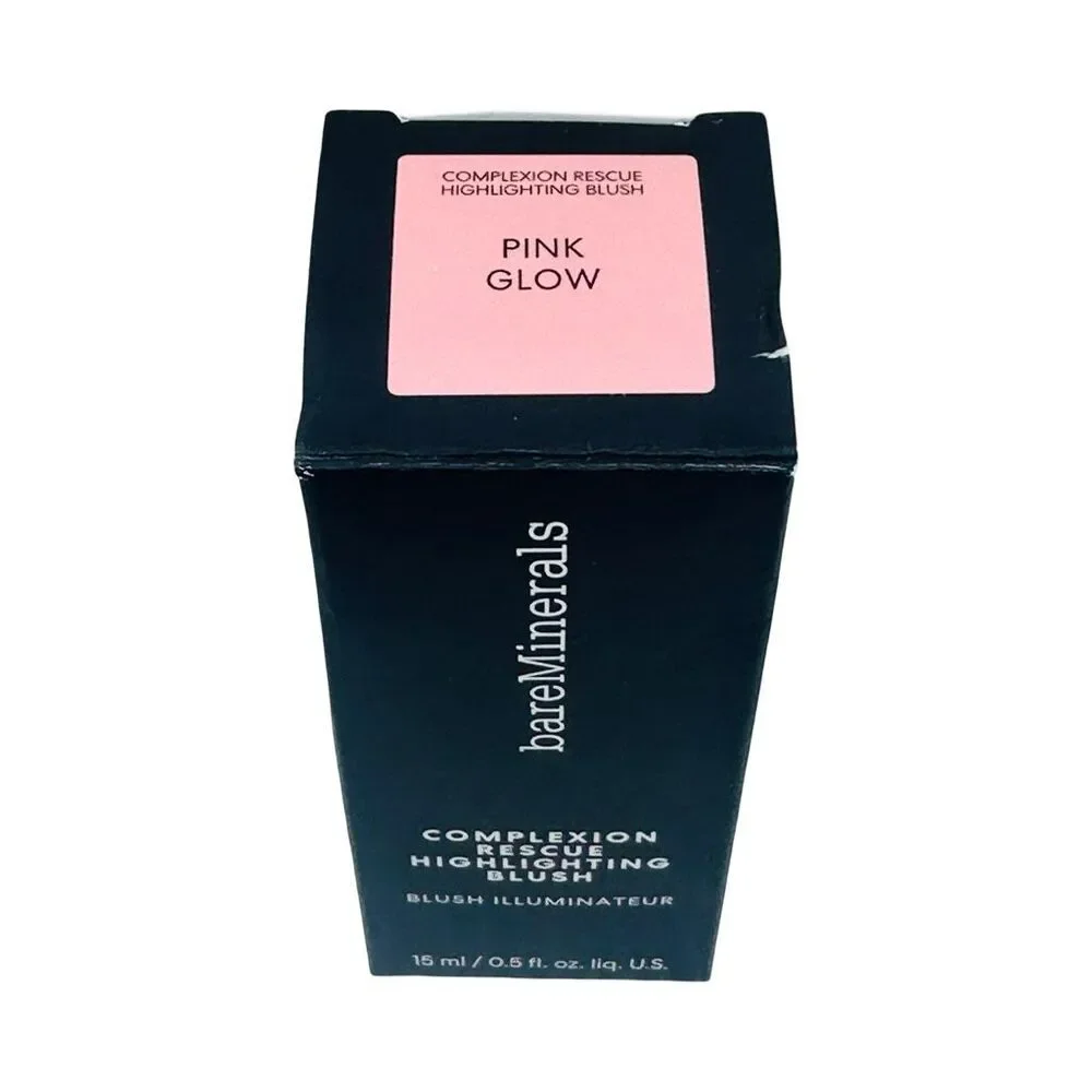 bareMinerals Complexion Rescue Highlighting Blush Pink Glow - 0.5 fl oz / 15 ml